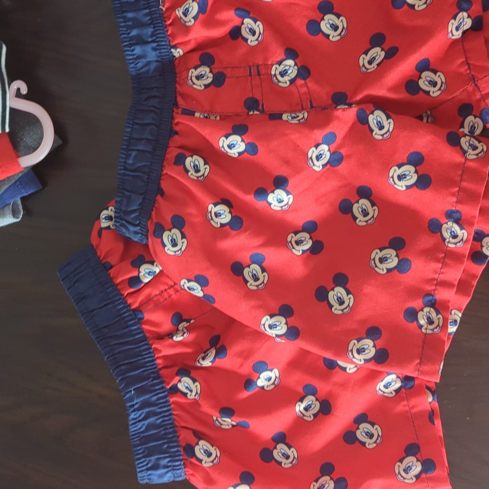 Mickey mouse swim shorts
